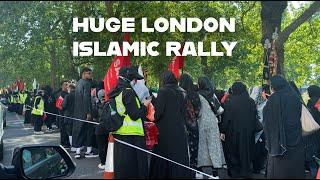 Islamic England: Thousands march for Muslim martyrs