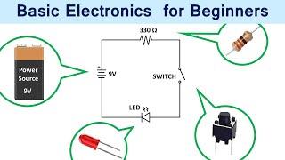 Basic Electronics for Beginners in 15 Steps