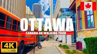 Ottawa Canada 4K UHD (HDR) 60 fps Walking Tour 2024