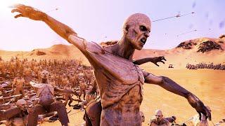 30000 ZOMBIES VS MEDIEVAL ARMY ALL UNIT- Ultimate Epic Battle Simulator - UEBS