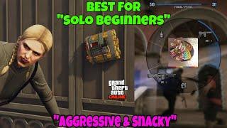 The best Way For Beginners To Do SOLO Cayo Perico Heist “Aggressive & Snacky”