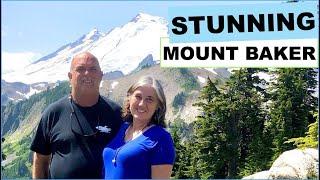 Mt BAKER WASHINGTON: MOUNTAINS and WATERFALLS! - Trip Across the USA