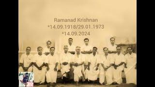 Ramanad Krishnan *14.09.1918 ; 29.01.1973 / *14.09.2024