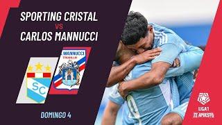 Sporting Cristal 4-0 Mannucci: resumen, goles y mejores jugadas del partido de hoy por la Liga1 2024