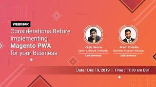 [WEBINAR] Considerations before implementing Magento PWA for your business