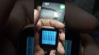 smart watch x7..display problem