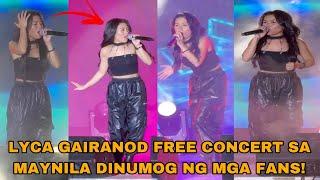 LYCA GAIRANOD NAG FREE CONCERT SA KARTILYA NG KATIPUNAN SA MAYNILA PINAGKAGULUHAN NG MGA FANS!