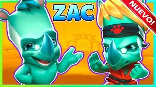 ZOOBA | NUEVO PERSONAJE | ZAC  EL RINOCERONTE BRUTAL