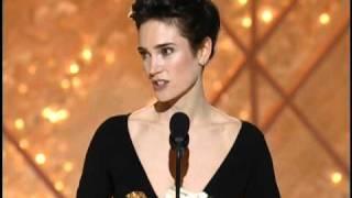 Jennifer Connelly Wins Best Supporting Actress Motion Picture - Golden Globes 2002