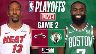 Heat vs Celtics Game 2 | NBA Playoffs Live Scoreboard