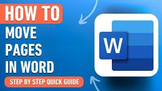 How to Move Pages in Word (Easy Tutorial)