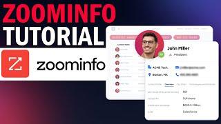 ZoomInfo Tutorial & Full Demo [Full ZoomInfo SalesOS Training]