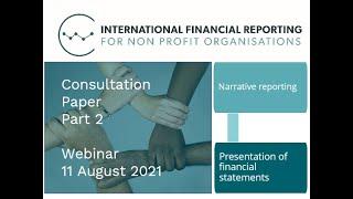 Presentation of financial statements / narrative reporting - Intro & challenges - EN / FR sub-titles