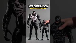 Size Comparison: Hot Toys PlayStation Marvel Spider-Man 2 - Venom #hottoys #spiderman #venom