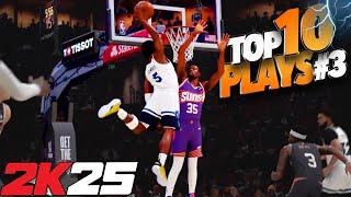 NBA 2K25 TOP 10 Plays Of The Week #3 - TRICK Shots, Ankle Breakers, Posterizers & More