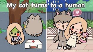 My cat turns to a human 🩷 | Toca life story | Toca Boca