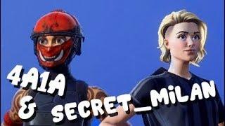 ИГРАХ 1v1 CREATiVE СРЕЩУ SECRET_MiLAN И СТАНА ТОВA...