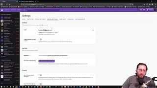 How to verify your Twitch email.