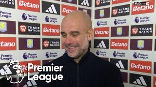 Pep Guardiola laments Manchester City's 2-1 loss to Aston Villa | Premier League | NBC Sports