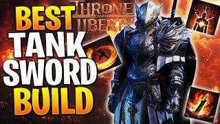 BEST TANK SWORD AND SHIELD BUILD! Throne and Liberty SNS Greatsword Build PVE