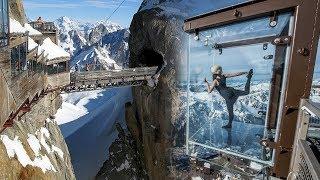 Mont Blanc Chamonix Aiguille du Midi in the French, Swiss & Italian ALPS