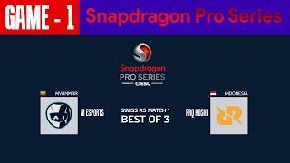 [GAME - 1] AI ESPORTS vs RRQ HOSHI | Snapdragon PRO SERIES