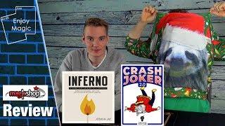 Inferno (Joshua Jay) & Crash Joker 2.0 (Sonny Boom) || Enjoy Magic Review