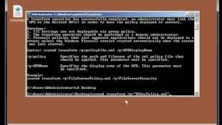 Windows Server 2008: Security Configuration Wizard (scwcmd) templates into Group Policies