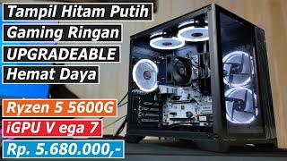 Rakit PC Ryzen 5 5600G Gaming Ringan Upgradeable dan Tampil Keren di 5 Jutaan