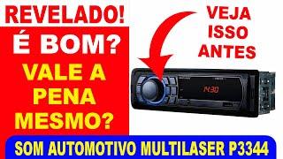 Som Automotivo Multilaser P3344 é bom? Som de Carro Multilaser vale a pena?