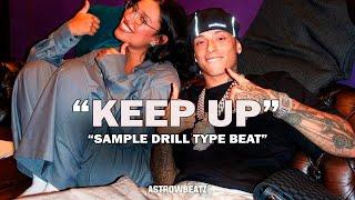 [FREE] Sad Melodic Drill x Central Cee x Raye x Lil Baby Type Beat - "KEEP UP" | MOI Sample Drill