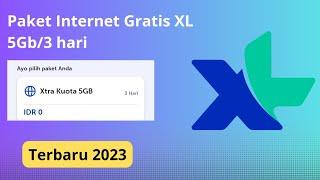 Cara Klaim Kuota Gratis XL 5GB Terbaru 2023