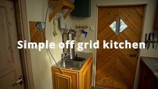 Simple off grid kitchen