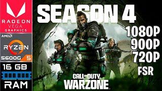 Call of Duty: Warzone Temporada 4 | Ryzen 5 5600G | 16GB RAM