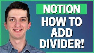 How To Add Divider In Notion