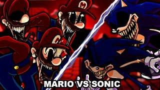 Mario.EXE Vs Sonic.EXE 2011 (It's-A-Me V2 Cover) - Mario Madness V2 FNF