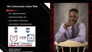 [WEBINAR] How to build a Career in Cybersecurity with Mr. Ngala Percy and Kevin Nelson Moudio