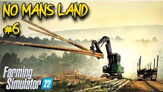 Logging / Build Greenhouse / Deliveries - #6 - No Mans Land - FS22 - PS5 - Timelapse