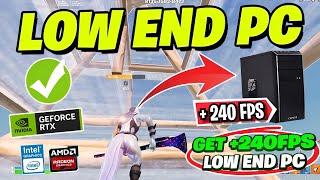 How To FIX FPS STUTTERS & LAG SPIKES In FORTNITE Chapter 5 Season 6 ! Fortnite Low-End PC