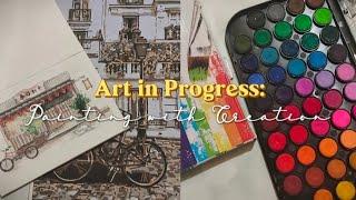 Art in Progress: Painting with Creation | English Task Management - STIE Pasundan