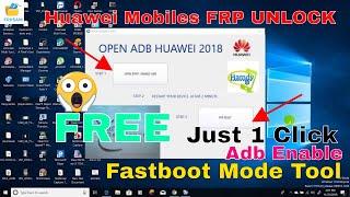 HUAWEI 2018 FRP TOOL | HUAWEI ADB Enable 2019 FRP TOOL | ALL HUAWEI MODEL FRP | ADB Enable Frp ?