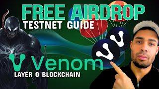 FREE airdrop Venom Network  | huge potential |Testnet guide, simple steps |