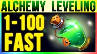 Skyrim Special Edition 100 Alchemy FAST At LEVEL 1 (Fastest Bow Skill Starter Guide Remastered)