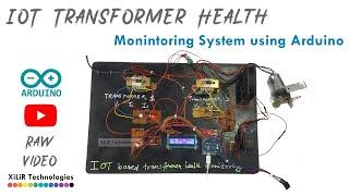 IoT based distribution health monitoring system.|| final year projects|| proteus simulation