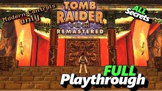 Tomb Raider 2 Remastered Full Playthrough On Modern Controls