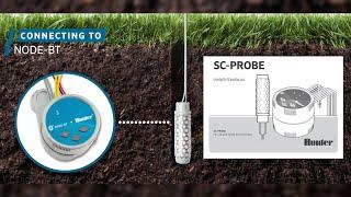 NODE-BT Irrigation Controller with SC-PROBE Soil Moisture Sensor