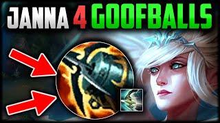 AD Janna for Goofballs (Best Build/Runes) How to Janna & Carry Season 14 - League of Legends