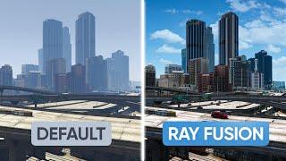 GTA 5 Graphics Comparison | Ray Fusion Graphics for FiveM
