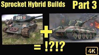 T-34 + Tiger 2 = !?!? Sprocket Cursed Hybrid Designs Part 3.