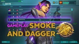 Skye - Smoke and Dagger Gameplay | Paladins 1.3 Ranked (Potato Aim)